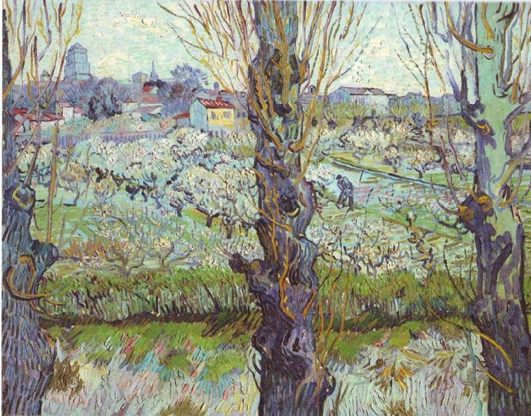 Vincent Van Gogh View of Arles Spain oil painting art